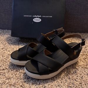 Dr. Scholl's Black Scenario Women's Sandals